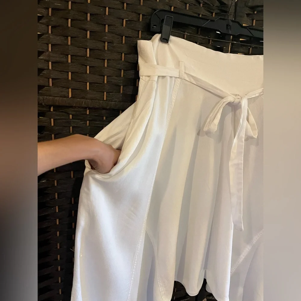 Free People Movement Harem / Buddha Pants. Drop crotch, oversized. White. M-L - Picture 5 of 13